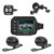 WiFi Motorcycle DVR Dash Cam 1080P+1080P Full HD Front Rear View Waterproof Motorcycle Camera GPS Logger Recorder Box