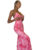 CUTENOVA Women Elegant Floral Beach Vacation Bodycon Streetwear Long Fishtail Dress 2024 Summer Clothes Wholesale Items For Bus