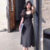 Women Dress Fashion Solid Color Square Collar Minimalist style Temperament Suspender Dress