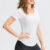 Women Yoga Tops Breathable Sport Fitness Workout Running Yoga Top Quick Dry Short Sleeve Gym T Shirt