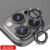 3Pcs Glitter Camera Lens Protection For Iphone 15 14 13 11 Pro Max Plus On Iphone 12 13 11 Pro Max Lens Tempered Glass