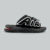 Big Fat Slippers For Men AIR Letter Design Slides Summer Thick Sole Non-slip Flannelette Synthetic Leather Sandals