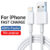 PD 30W USB Cable for Apple iPhone 14 13 12 11 Pro Max Fast Charging X XR XS 7 8 Plus USB Cables for iPad Air Charger Accessories
