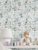 1 volume of leaves and branches pattern self-adhesive decorative wallpaper thickening moisture-proof indoor wall paste