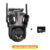 Outdoor 6K Three Lens PTZ IP Camera with Three Screen AI Human Detection 4K WiFi Camera Dual Screen CCTV Surveillance iCSee