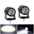 For Auxiliary Spotlight Lamp Moto Fog light Accessories Motorcycle Mini Driving Light Headlight Universal Dual Color ATV Scooter