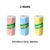 Fun Print Portable Thermal Self-adhesive Stickers Photo Printer HD Mini Bluetooth 57*25mm Supplies 2d Label Maker For Phone
