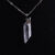 1PCS Irregular Shaped Natural Raw Stone White Clear Quartz Crystal Pendant Necklace Healing Energy Meditation Jewelry