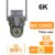 WIFI IP Camera 6K 12MP HD Three Lens PTZ Camera Outdoor Motion Detection Security Camera Waterproof Surveillance