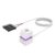 Computer Desktop Switch 2m Colorful LED Lights PC Motherboard External Start Power On/Off Button Extension Cable for Home Office