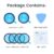 Lens Guards for Insta360 One X2 Accessoroy Lens Protector Cover for Insta360 X2 Anti-Scratch Ultra HD Sticky Protective Guard