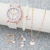 6PCS/Set Women’s Watches Casual Silicone Band Analog Quartz Watch Heart Pearls Jewelry Set(Without Box)
