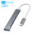 7 Port USB C HUB Multi USB Splitter USB 3.0 HUB Type C to USB OTG Adapter USB Dock Station with PD SD TF For Xiaomi Macbook Pro