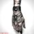 Waterproof Temporary Tattoo Sticker eagle Crow Gothic eye Fake Tatto Flash Tatoo Hand back Arm  art Tattoos for boy Women Men