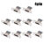 10pcs USB 3.1 Type C Socket Fixing Plate Type-C USB Jack 3.1 Type-C 2Pin 4Pin Female Connector Jack Charging Port Fengshi