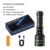 Super Long Range Tactical Torch High Power LED Flashlight USB Rechargeable Strong Light Lamp Outdoor Portable Lantern Waterproof