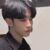 Fashion Men Black Short Wig With Middle Parted Bangs DIY Styling Wig for Men Daily Wear Toupee Hairpieces Straight Topper Hair