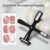 5 IN 1 Multi-function Cat Eye Magnetic Stick Nail Magnet Board For Nail Gel Polish Line Strip Effect Nail Art Decal Tools