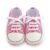 Meckior Baby Shoes Newborn Fashion Shining Canvas Sneakers Baby Boys Girls Shoes First Walkers Soft Anti-Slip Sole Toddler
