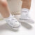 VALEN SINA Christening Baby Boy Shoes 1 Year Old Soft Sole Babies Fashion White Baptismal Shoes Baptism Shoes for Girls