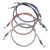 Motorcycle Dirt Bike Braided Steel Hydraulic Reinforce Brake line Clutch Oil Hose Tube 500 To 1500mm Universal Fit Racing