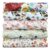 5pcs Purple Printed Pattern 100% Cotton Fabric Cheongsam Fabric,DIY Handmade Doll Clothing Quilting Bag Home Textile Material