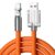 120W 7A Fast Charge USB Type C Cable 180 Degree Rotation Elbow Cable for Game for Xiaomi Redmi Honor Phone Charger USB C Cable