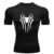 Spider Print Men’s Sports T-shirts Fitness Gym Tight Compression Shirt Summer Breathable Quick Drying Tees Y2K Short Sleeve Tops