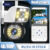 Neye3c 4K 8MP WiFi Security Camera Outdoor Dual Lens Dual Screen Pan Tilt Camera Ai Automatic Tracking Detection Security Camera
