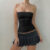 CUTENOVA y2k Strapless Corset Tops Summer White Off Shoulder Tanks Women Sleeveless Tube Top Sexy Skinny Fit Bustier Clothes