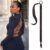 Synthetic braided ponytail wig high elastic rubber band tied to women’s ponytail hair accessories natural hair extension piece