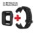 Silicone Strap For Xiaomi Mi Watch Lite Band with Soft Case Replacement Watchband Bracelet Redmi Watch 1 Bracelet