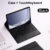 Case for Samsung Galaxy Tab A9 Plus 11inch Detachable Bluetooth Keyboard Case For Samsung Tab A9+ SM-X210N/X216B