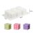 3D Bubble Cube Candle Silicone Mold Set DIY Flower Cloud Soap Making Epoxy Resin Clay Mould Chocolate Cake Decor Gifts Ornament