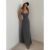 2024 Summer Women’s New Fashion Simple Temperament Suspender Long Backless Slim Waisted Sexy Sweet And Spicy Casual Dresses