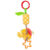 Soft Giraffe Zebra Animal Handbells Rattles Plush Infant Baby Development Handle Toys WIth Teether Baby Toy For Newborn Gifts