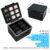 JJC Camera Battery Case Storage Case SD/Micro SD/CFexpress Type A/B Memory Card Case for Canon Nikon Sony Fujifilm Batteries