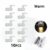 LED Inner Hinge Lamp Cabinet Lights Universal Wardrobe Cupboard Door Sensor Lights Bedroom Wardrobe Kitchen Closet Night Lights