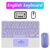 CASEPOKE 10 inch Wireless Bluetooth Keyboard with Touchpad For Samsung iPad Xiaomi Lenovo Huawei Universal Tablet Keyboard