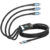 3-in-1 100W 5A Fast Charging USB To Type-C Micro Fast Charger Cable For iPhone 14 13 Samsung Xiaomi Huawei iPhone 14 13