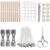 DIY Handmade Candle Craft Tools Kit with Wax Melting Hot Plate, Candle Making Supplies Accessories, Soy Wax Candle Making Kit