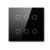 Shawader Tuya Brazil 4×4 Smart Life WiFi Wall Light Switch 4/6/8Gang Touch Sensor Glass Panel Remote Control Alexa Google Home