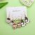 3 Pairs/Set Enamel Cute Cartoon Cat Design Earrings Alloy Jewelry Women Girls Gifts