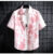 Men and Women’s Short-Sleeved Printed Shirt, Casual Beach Clothes, Personality Thin Couple Tops, New
