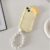 New Bow Bunny Round Bracelet Phone Case For iPhone 15 14 13 12 11 Pro Max 7 8 Plus for Case