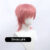 DIFEI Synthetic Black Red Pink Short Straight Hair For Boy Party Heat Resistant Fake Hair Mullet Fish Head Type Men Cosplay Wigs