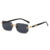 New Rimless Fashion Sunglasses Personality Jelly Shades Men And Womean Sunglasses