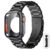 Change to Ultra Case+Band For Apple Watch 44mm 45mm Metal Stainless Steel strap for iWatch series Series 8 7 6 SE 5 4