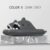 New Cute Shark Slippers Platform Women Men Indoor Bathroom Slides Couples Summer Shoes Soft Light Beach Flip Flops