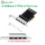 IOCREST 2.5 Gigabit Quad Port PCIe RJ45 Lan 10/100/1000/ 2500Mbps Realtek 8125b Chip 4 Port Server Gigabit Network Card 2.5G
